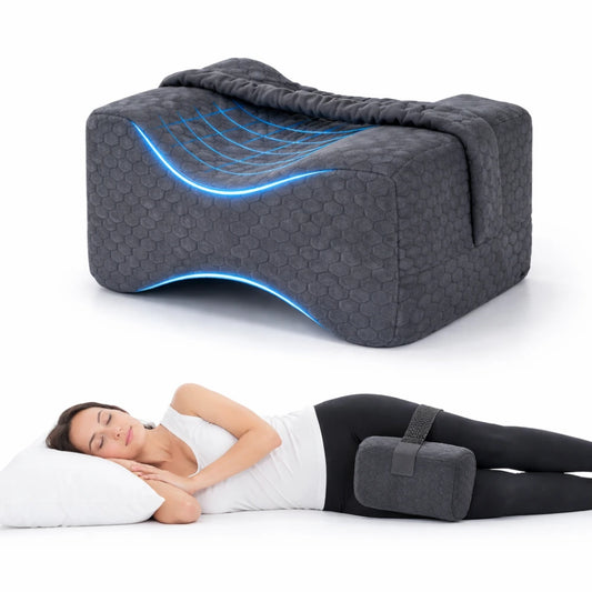Oreiller ergonomique pour genoux
