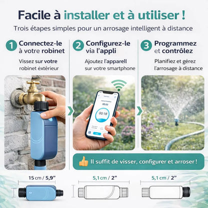 Programmateur d’Arrosage Automatique WiFi