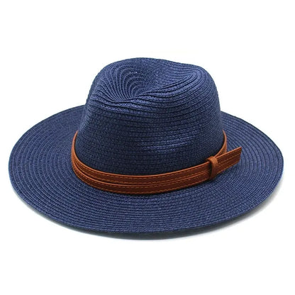 Élégance Riviera – Chapeau paille femme respirant style Panama