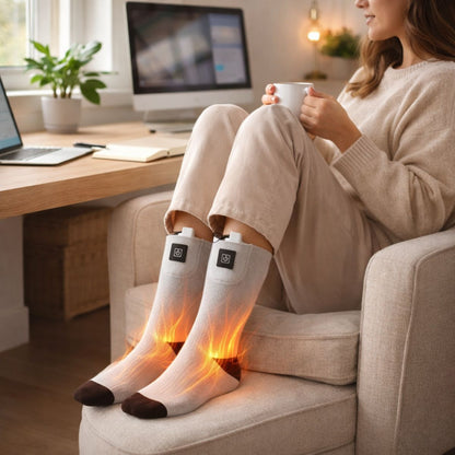 Chaussette chauffante thermique – Dites adieu aux pieds froids