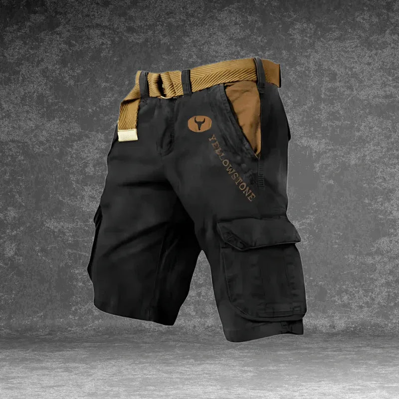 MAVERICK | Short Cargo Homme Léger avec Poches Multiples