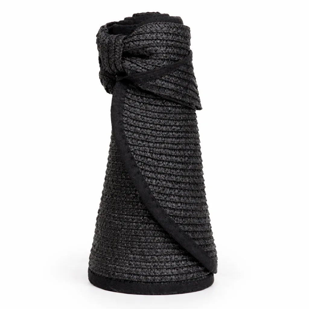 Pratique Nomade – Visière chapeau paille femme pliable