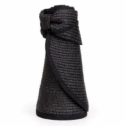 Pratique Nomade – Visière chapeau paille femme pliable