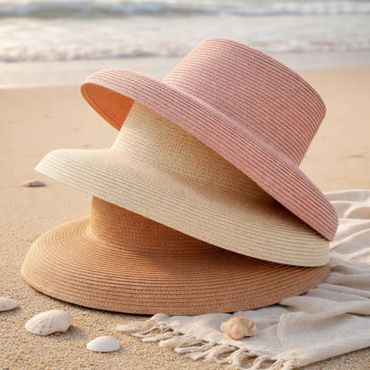 Allure Panama | Chapeau paille femme large bord élégant