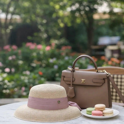 Esprit Hepburn | Chapeau paille femme large bord élégant