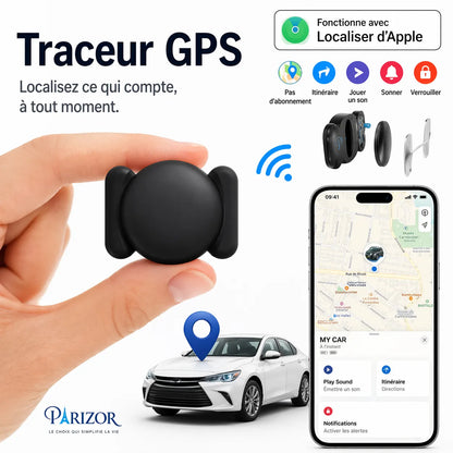 SuiviTrack Pro - Traceur GPS Sans Abonnement, Compatible Android & iOS