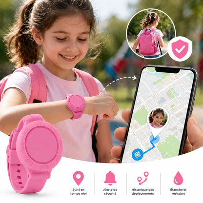 Traceur GPS enfant sans abonnement - Étanche IP68