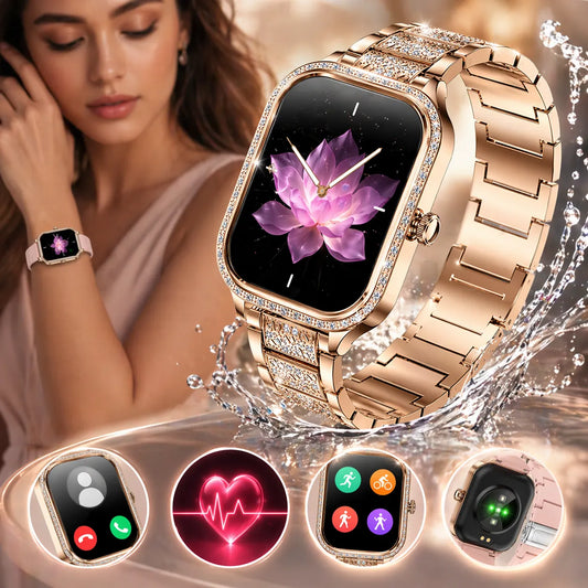 LumiWatch Élégance - Montre connectée femme sport