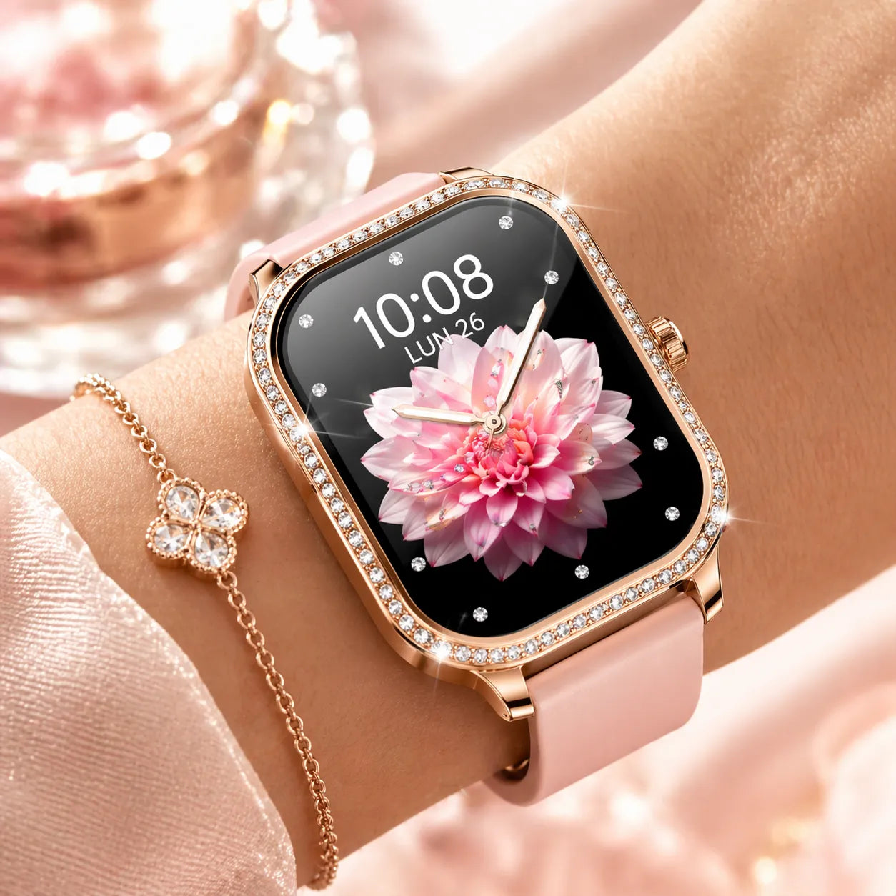 LumiWatch Élégance - Montre connectée femme sport