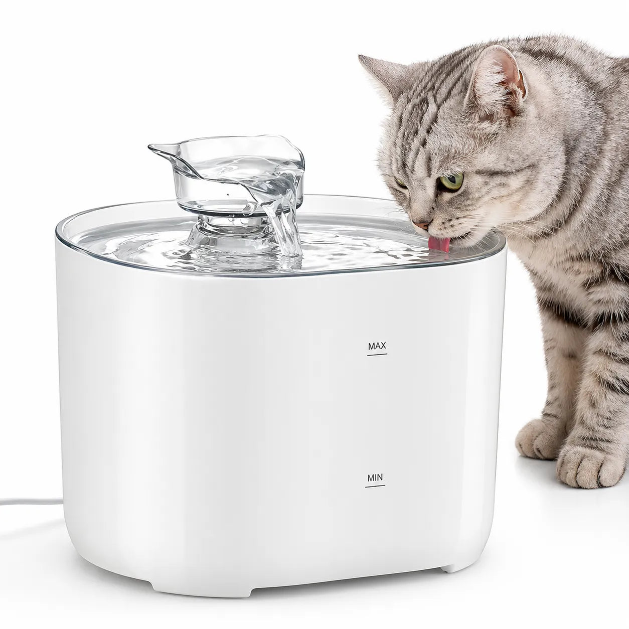 Fontaine a eau chat 2L USB Élégante & Silencieuse
