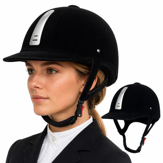 Équix™ | Casque équitation élégant réglable – bombe équitation légère adulte unisexe