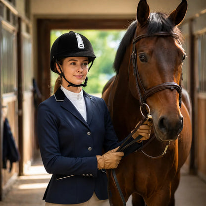 Équix™ | Casque équitation élégant réglable – bombe équitation légère adulte unisexe
