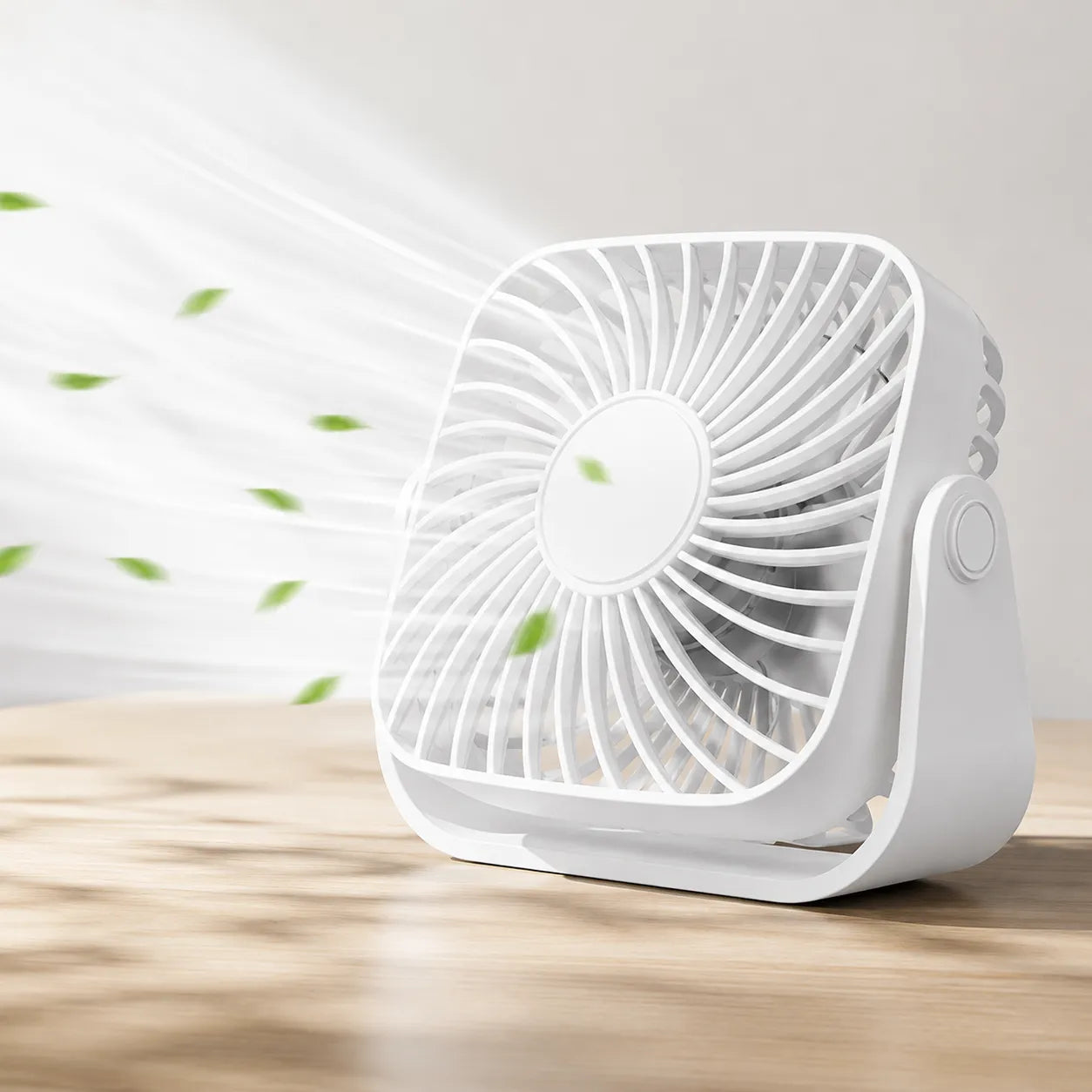 TOPK | Ventilateur Portable USB Silencieux – Rafraichisseur d Air Climatiseur Mobile