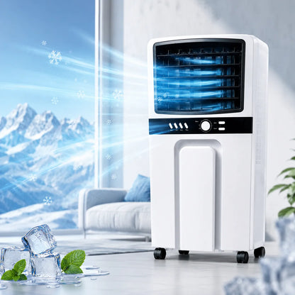 ZEPHIR | Ventilateur Rafraichisseur d Air 6L – Climatiseur Mobile Sans Évacuation