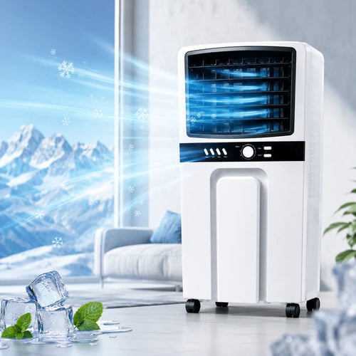 ZEPHIR | Ventilateur Rafraichisseur d Air 6L – Climatiseur Mobile Sans Évacuation