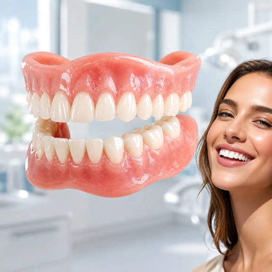 SmileElite | Prothèse Dentaire Amovible Premium avec Dentier en Silicone