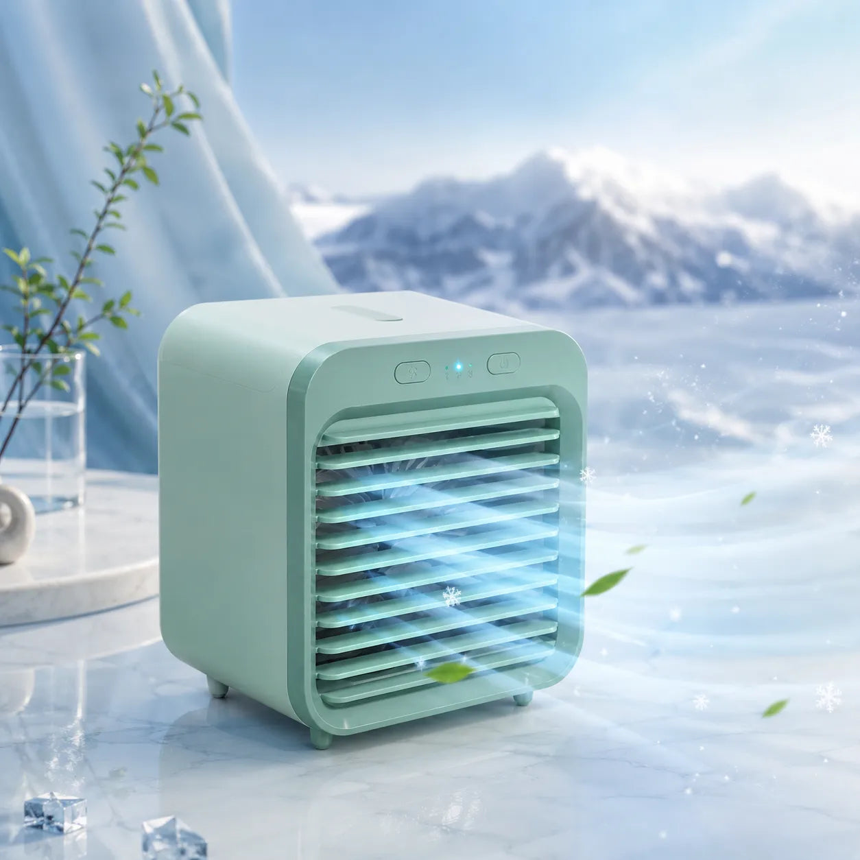 FrostMini | Ventilateur Brumisateur Refroidisseur d’Air Portable USB