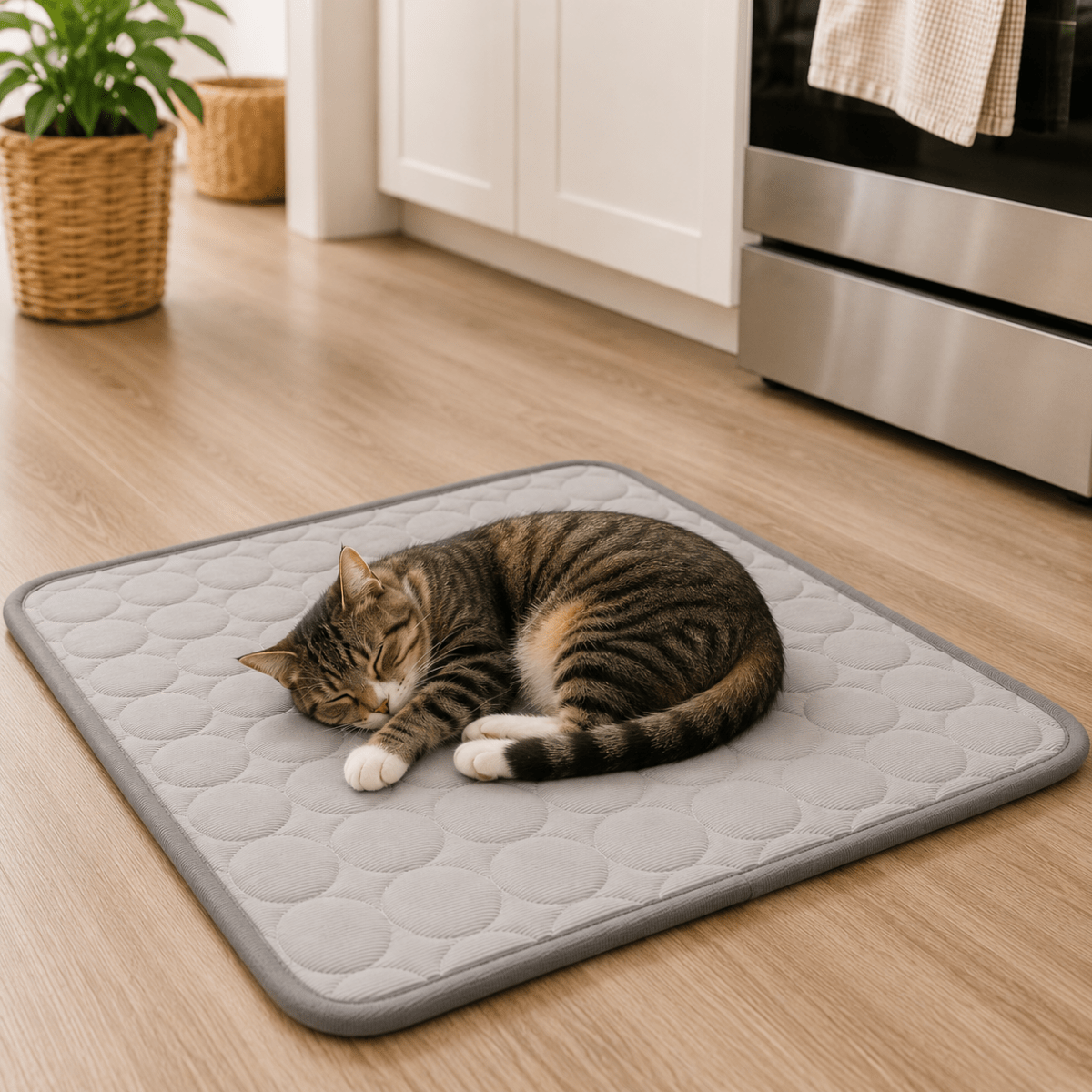 CHILLTAIL – Extra Large Cooling Rest Bed for Dogs & Cats