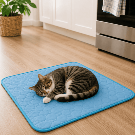 CHILLTAIL – Extra Large Cooling Rest Bed for Dogs & Cats