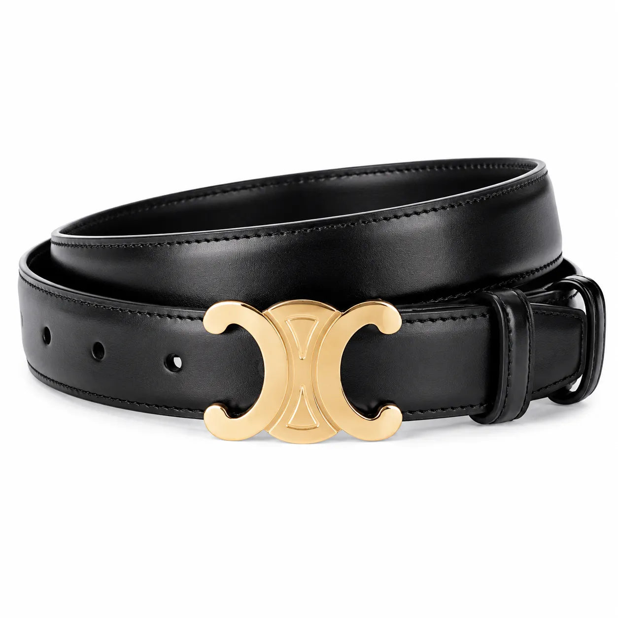 Aurelia | Ceinture Designer Élégante avec Boucle Dorée