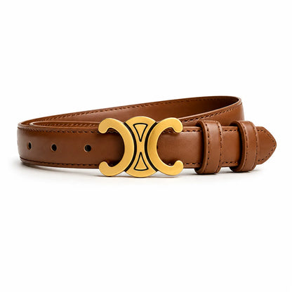 Aurelia | Ceinture Designer Élégante avec Boucle Dorée