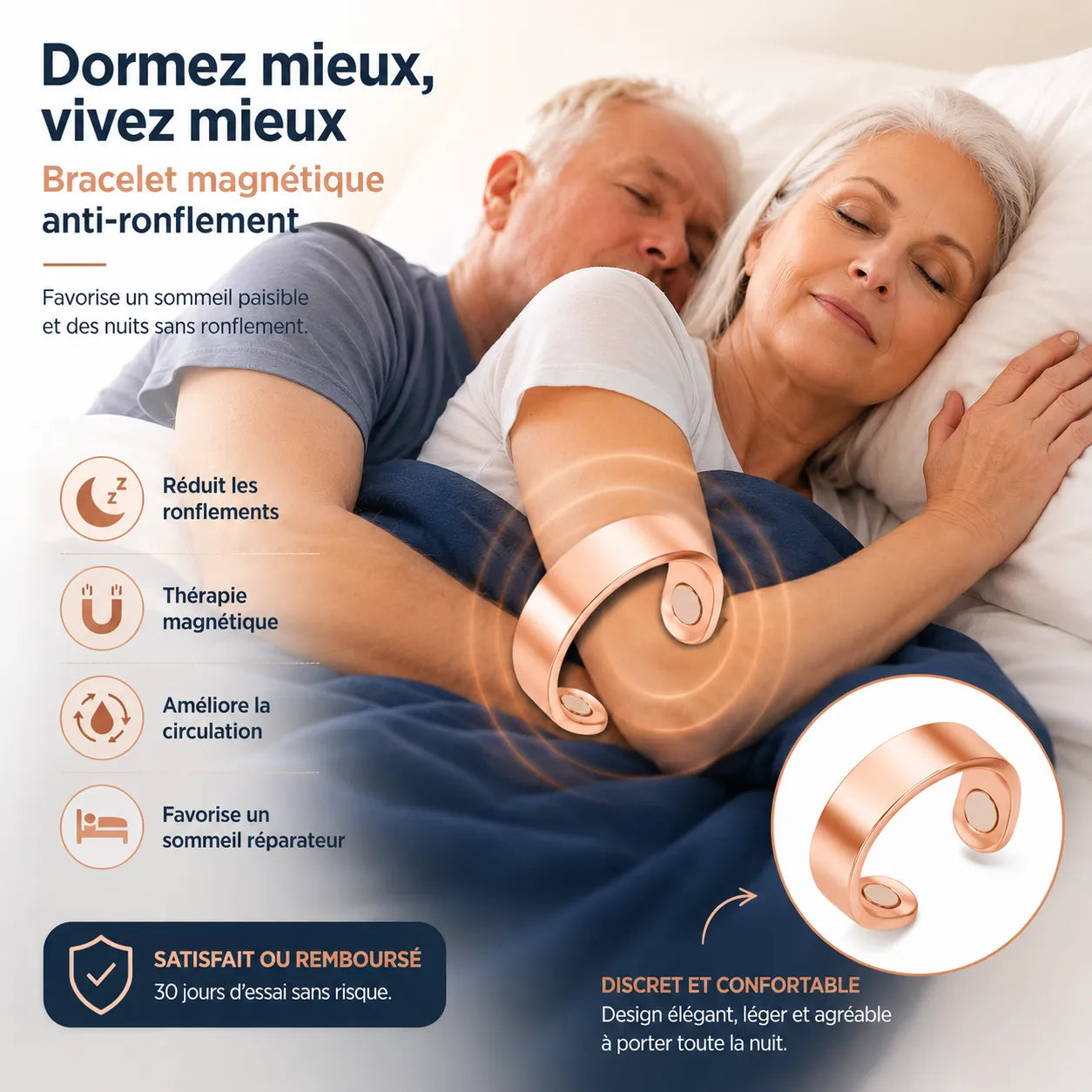 ZenAura | Bague Anti Stress Rotative pour l’Anxiété et la Relaxation