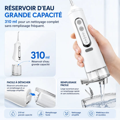 Hydrova – Jet Dentaire Portable IPX7 Rechargeable