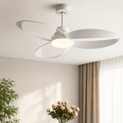 AéroLume | Ventilateur de Plafond LED Silencieux avec Pales en Bois