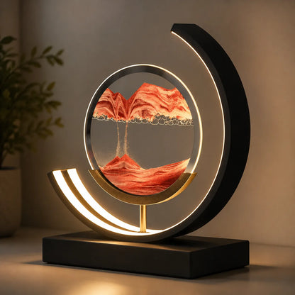 Sand Glow | Lampe Décorative avec Sable en Mouvement et Éclairage LED