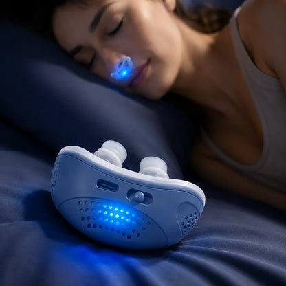 SleepAir | Mini Dispositif Respiratoire Anti-Ronflement Compact