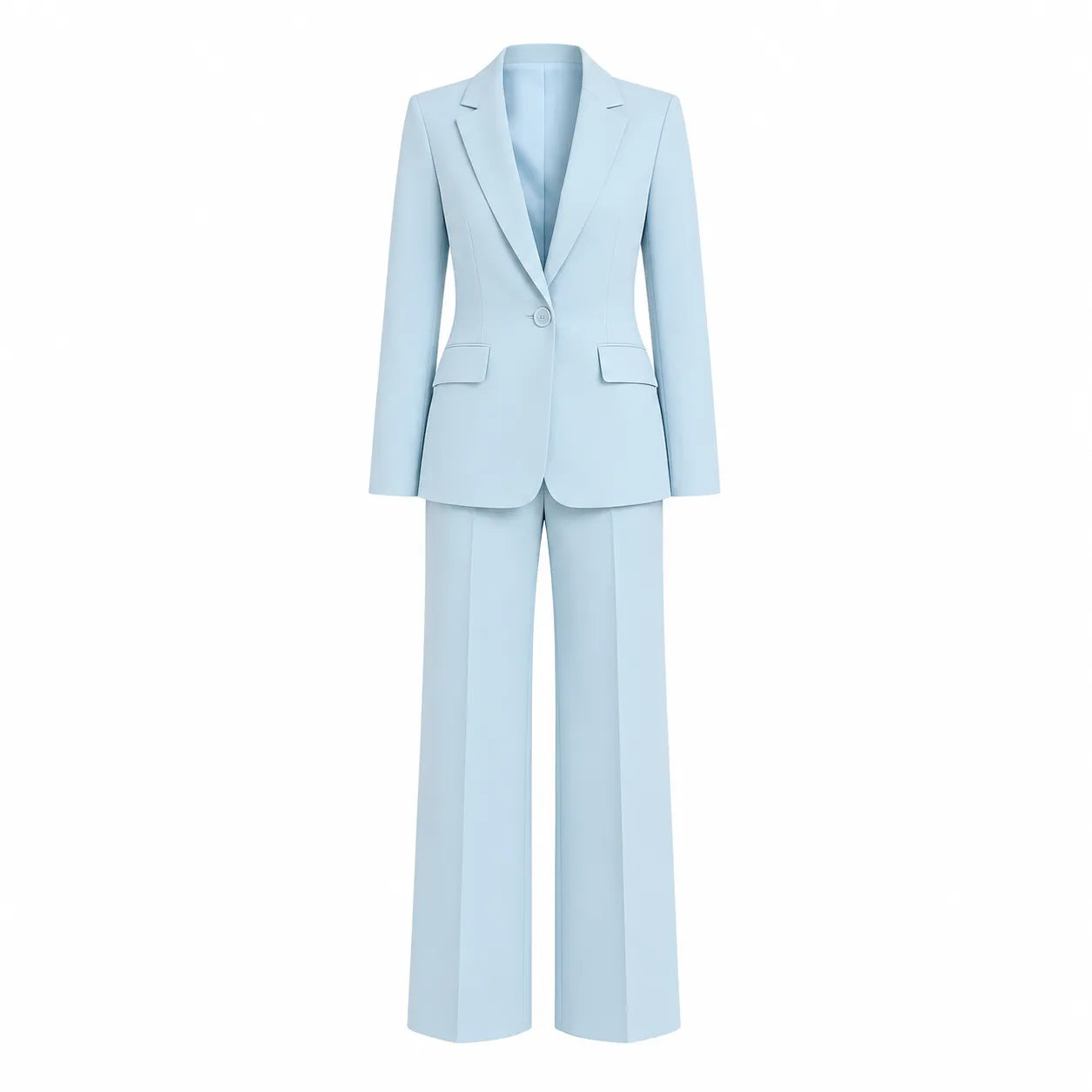 Élégance Prestige | Ensemble Tailleur Femme Blazer Long