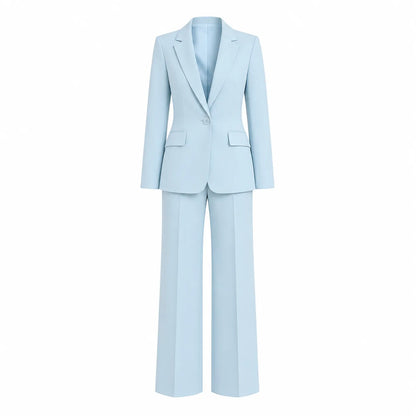 Élégance Prestige | Ensemble Tailleur Femme Blazer Long