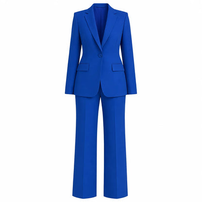 Élégance Prestige | Ensemble Tailleur Femme Blazer Long