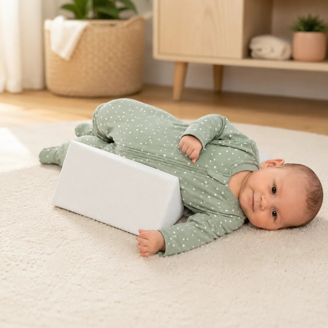 Cudlo | Coussin de Positionnement Bébé Réglable en Mousse à Mémoire