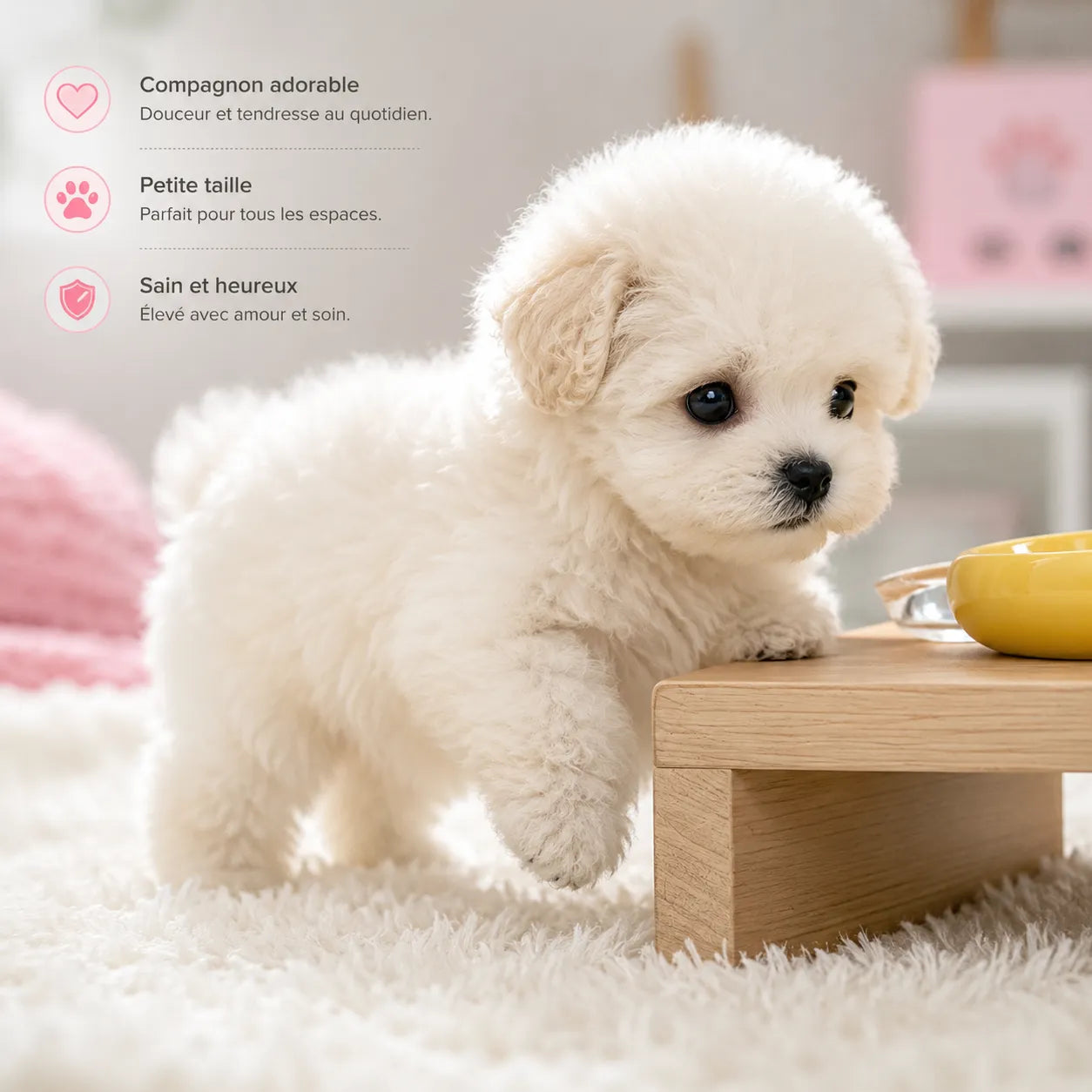 Chiot Robot Interactif Compagnon | Jouet intelligent réaliste voix et toucher