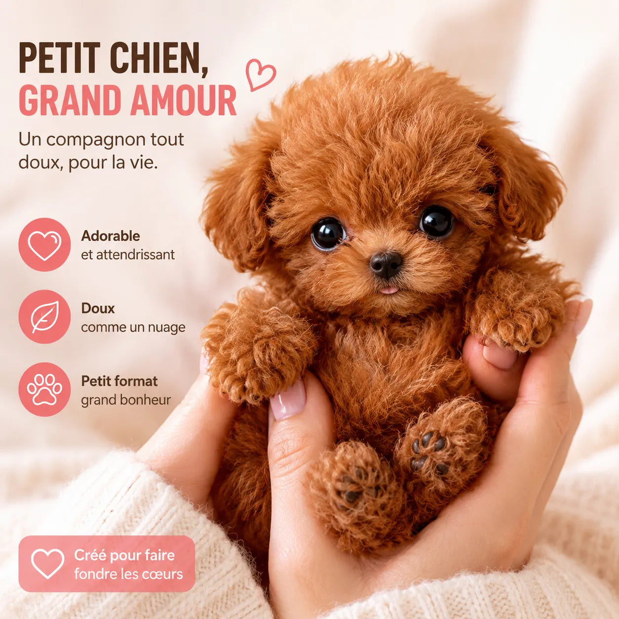 Chiot Robot Interactif Compagnon | Jouet intelligent réaliste voix et toucher