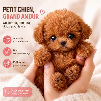 Chiot Robot Interactif Compagnon | Jouet intelligent réaliste voix et toucher