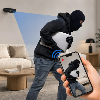 CamSafe – Caméra de Surveillance Sans Fil 1080p Vision Nocturne