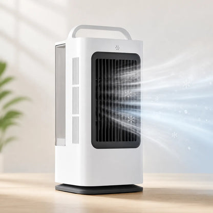 FrostEase | Climatiseur Mobile Sans Évacuation Silencieux 3-en-1