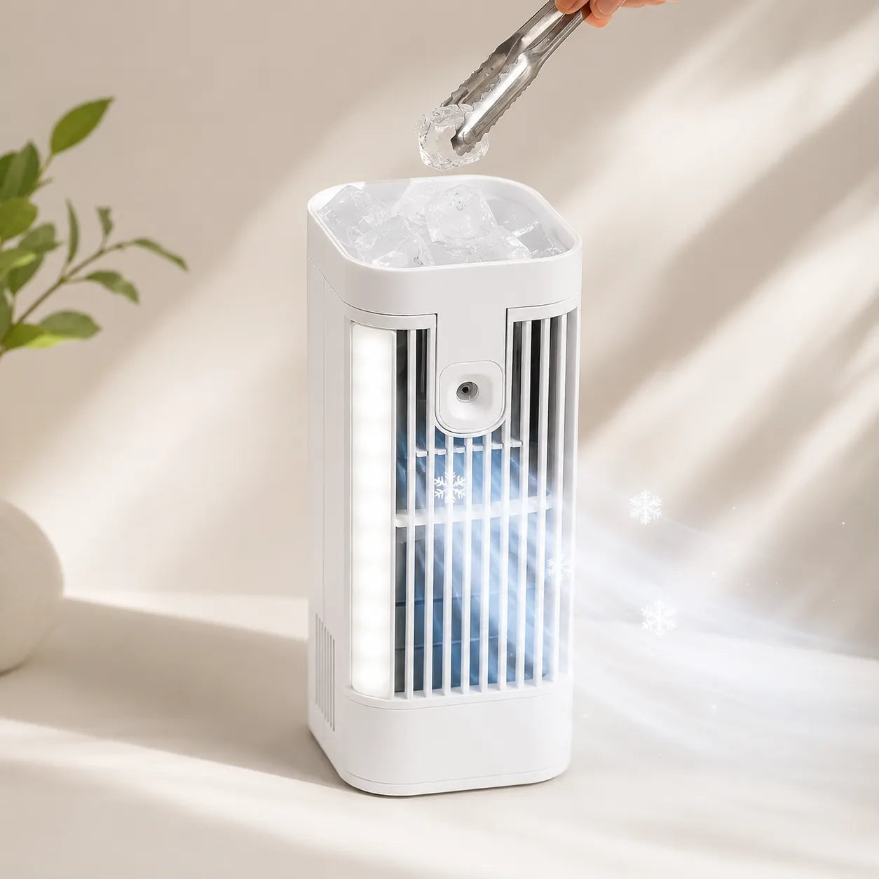 CoolDesk | Climatiseur Mobile Sans Évacuation Silencieux avec Veilleuse
