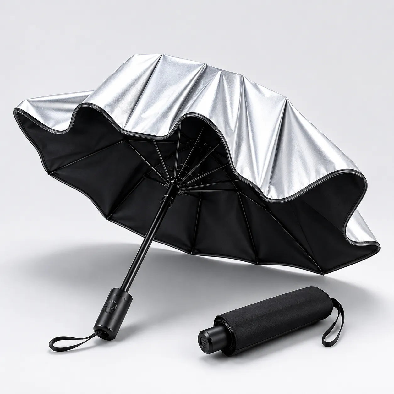 Pare-Soleil Voiture ThermoShield | Pare soleil voiture pliable anti-UV universel