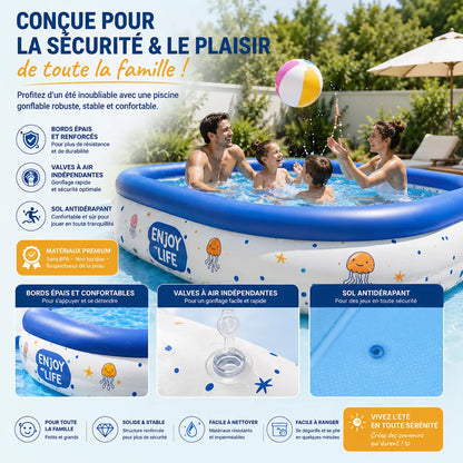 Piscine Gonflable AquaFamily | Piscine gonflable adulte