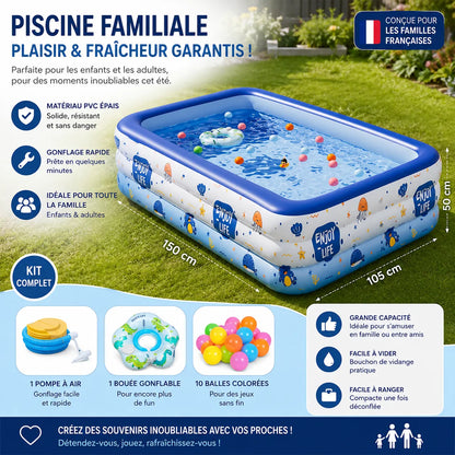 Piscine Gonflable AquaFamily | Piscine gonflable adulte