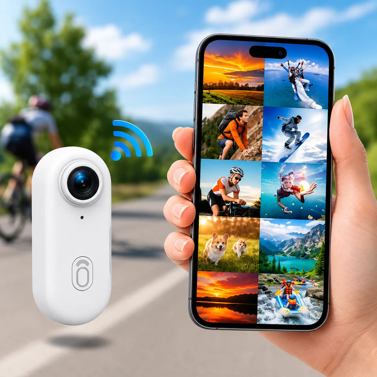 CamVision ProX4 | Mini camera espion sans fil 4K