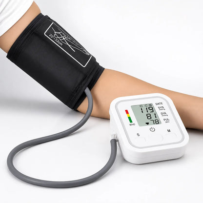CardioSense | Tensiomètre électronique avec écran LCD et mémoire double utilisateur