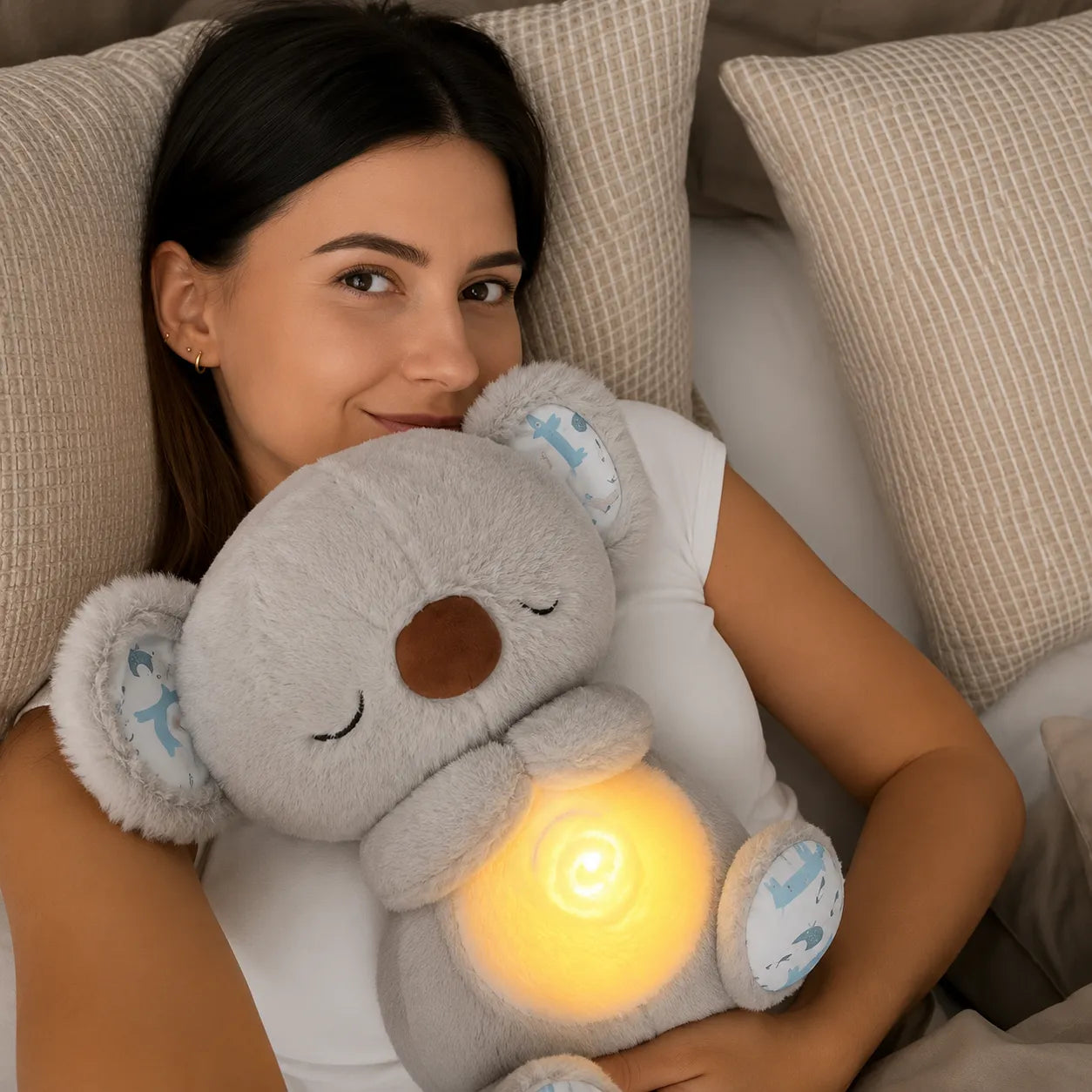 Koala CâlinZen | Peluche Apaisante avec Battements de Cœur et Sons Relaxants