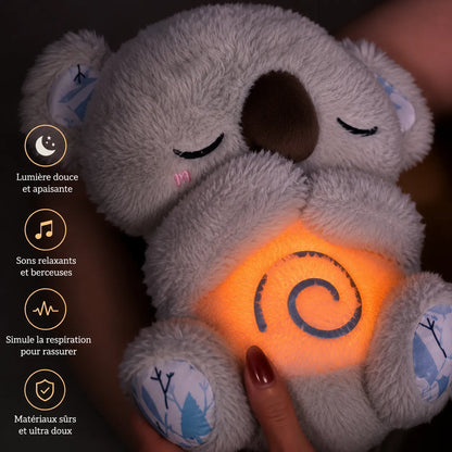 Koala CâlinZen | Peluche Apaisante avec Battements de Cœur et Sons Relaxants