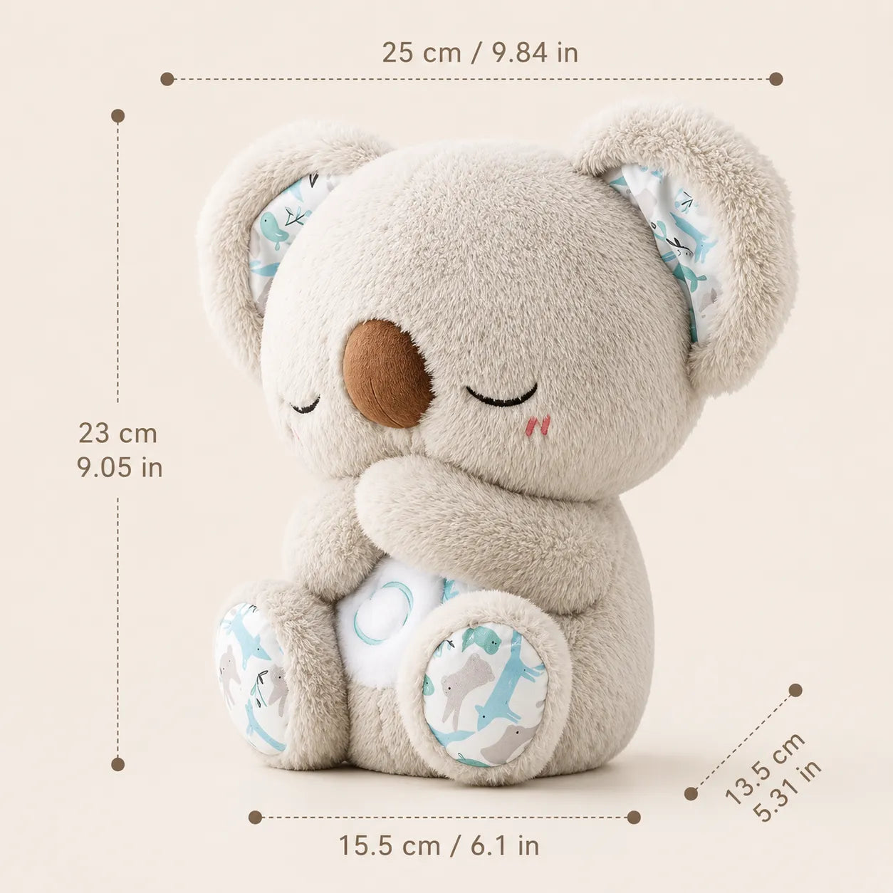 Koala CâlinZen | Peluche Apaisante avec Battements de Cœur et Sons Relaxants