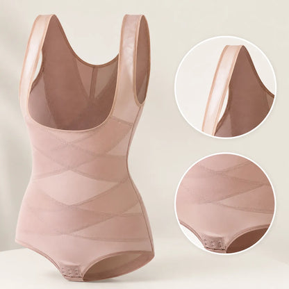 CurvaSilk | Body Gainant Sans Coutures Sculptant Taille et Ventre
