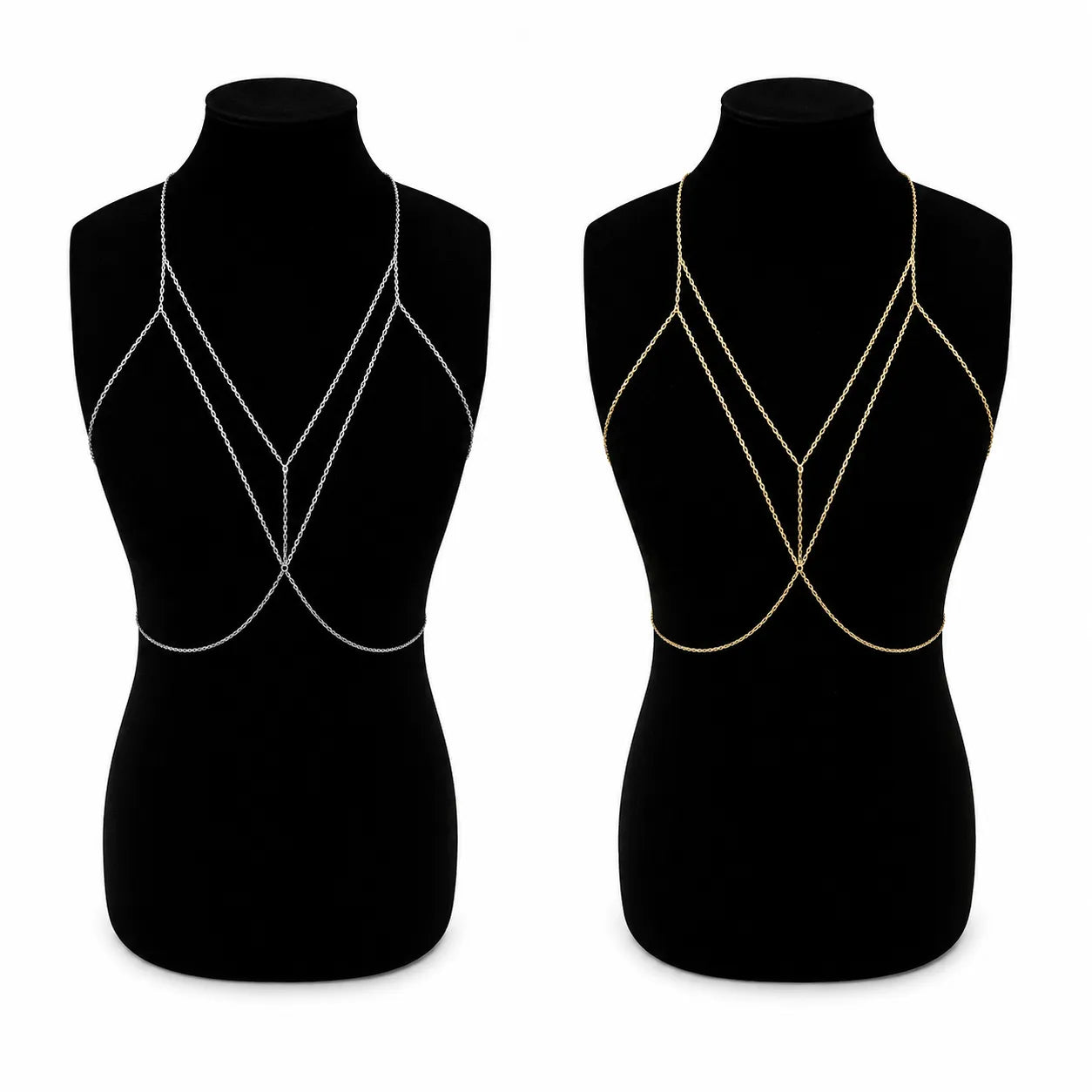 Éclat de Cérémonie | Accessoire de Cheveux Chaîne Métallique Élégant Femme